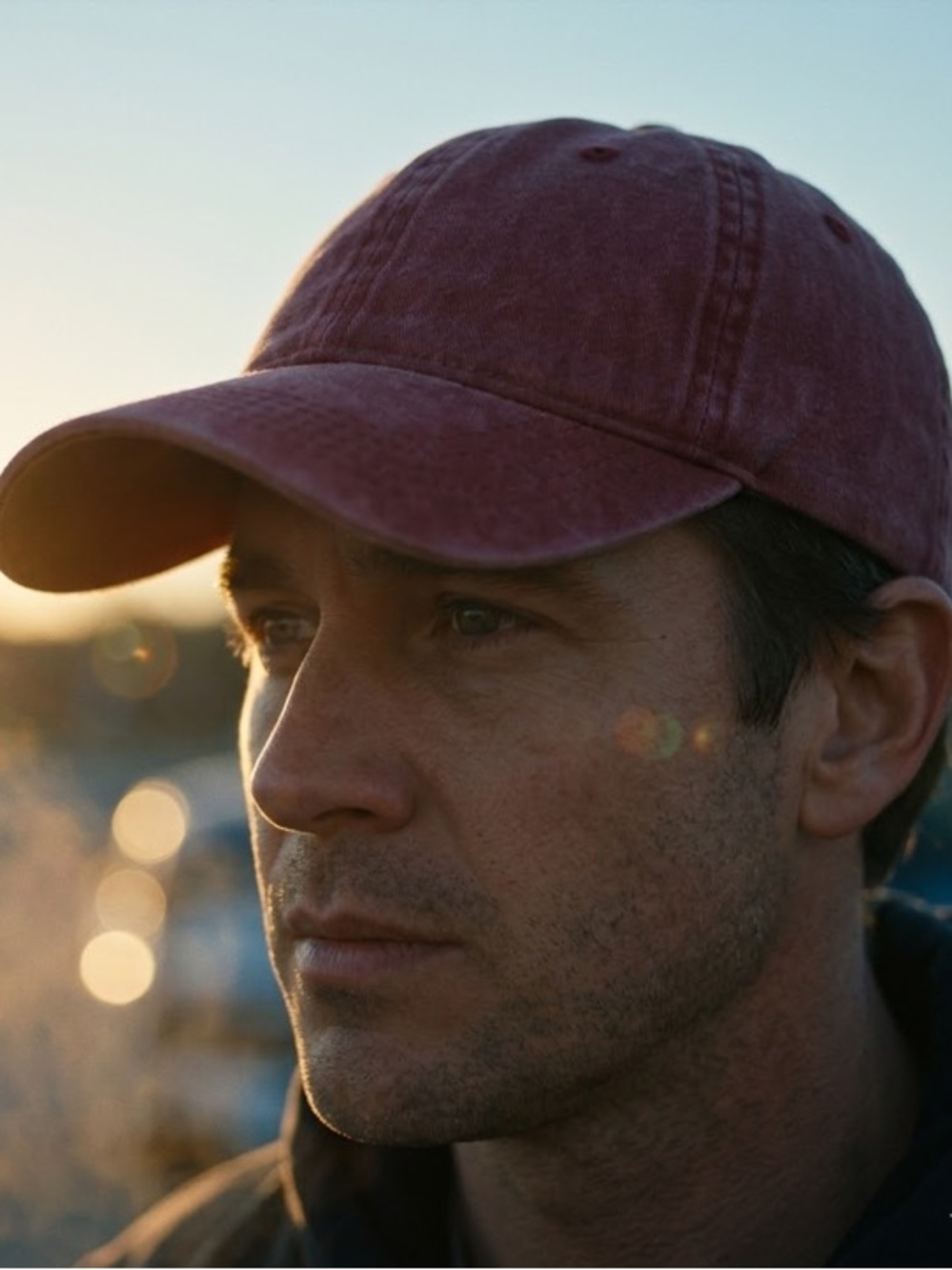 Universal Thread Men's Washed Maroon Baseball Cap
